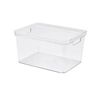 Generic Decorazione Trasparente per Acquario da Tavolo, Acquario Fai da Te, Flusso d'acqua Simulato Facile da Pulire per la Casa (M(66x45x17 cm/26x17,72x6,69 pollici))