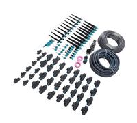 Generic di Irrigazione a Discesa Dout, di Irrigazione del Giardino con 3 Semplici modalità di Installazione con Spessore del Tubo di 15 M per Balcone