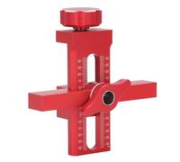 Generic di Montaggio Regolabile Sulla Porta Dell'armadio in Lega di Alluminio per un Posizionamento Accurato Dell'installazione - per Appassionati di Falegnameria e Fai da Te