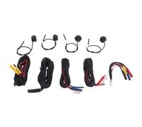 Generic di Telecamere Panoramiche per Auto a 360° HD con Visualizzazione Completa per Monitor per Auto, Installazione Semplice per Guida e Parcheggio Sicuri, Materiale Plastico (Chip 307 + lente