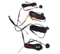 Generic di Telecamere Panoramiche per Auto a 360° HD con Visualizzazione Completa per Monitor per Auto, Installazione Semplice per Guida e Parcheggio Sicuri, Materiale Plastico (Chip 2053 + lente