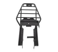 Generic Dietro il Supporto per il Portar del Vraggo, Abrassievalen Easy Installation Life Life Pan Chrome Motociclette Dietro l'usura dei Bagagli per la Moto (BLACK)