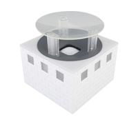 Generic Diffusore Antincendio, Arresto Automatico Sulla Funzione Timer di Spegnimento Multifunzionale 2h 4h 8h per la Mediazione del Lavoro del Sonno (Spina europea 100-240V)