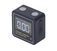 Generic Digital Inclinometro Sporgente, Conversione dell'angolo di Conversione Pocket Inclinometro Digitale Misurazione Assoluta Relativa Magnetica con Retroilluminazione per la Lavorazione del Legno