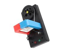 Generic Dimostrazione Didattica Generatore a Manovella Robusta Struttura in PVC per Esperimenti Elettronici Nelle Scuole Materiale Ad Alta Resistenza