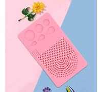 Generic Disco di Avvolgimento della Carta Piastra Ad Aghi Durevole per Strumento Griglia Fai-da-te 20 Aghi per Radici per Artigianato e Cucito, Materiale Ecologico per Adulti e Bambini Blu 6,1"x3,6"