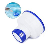 Generic Dispenser Automatico Galleggiante per Piscina Pieghevole da 8 Pollici, Dispenser per Compresse in PVC per Piscina e Spa, Design