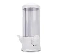 Generic Dispenser per Caramelle, Divertente, Girevole a 360°, per Snack e Noccioline, per Casa e Ufficio, Bianco Perla, 3 Scomparti (Macchina per caramelle 3 in 1)