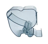 Generic Dispenser per rotoli di cotone, contenitore portaoggetti per rotoli di cotone da tavolo, acrilico trasparente, grigio