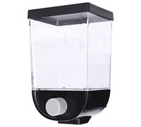Generic Dispenser Quadrato per Alimenti Secchi Montato a Parete con Fibbia Resistente per e Lavanderia (1L)