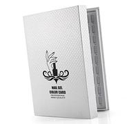 Generic Display a Colori in Chiodo Display Art per Chiodo con un Tavola, Carta per, Smalto per per con Scaffale 2 216 Colore Nailgel (WHITE)