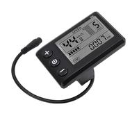 Generic Display per Scooter con Pannello di Controllo LCD per Bici Elettrica con Schermo Retroilluminato Compatibilità Universale per Accessorio di Aggiornamento Ciclismo per Costruzione ABS