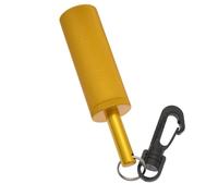Generic Dispositivo di Segnalazione Subacquea Shaker per Immersioni Allarme Acustico Campanello Sub Avvisatore Subacqueo Fusto Metallico per Colpi su Bombola, Array, Oro