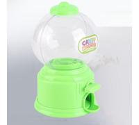 Generic Distributore di Mini Caramelle Gommose in Plastica Portatile per Bambini, per la Merenda dei Bambini, per L'asilo (GREEN)