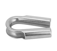 Generic Ditale per Tubo in Acciaio Inossidabile 304 per Corda per Verricello, Diametro Interno 18 Mm, Accessorio per da Diporto (10mm 1PCS)