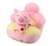 Generic Divano di Supporto per Bambini, Sedia Peluche, Base Non Slitta, Comodo Divano per Bambini, Sedile del Soggiorno (Rosato maiale)