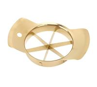 Generic Divisore per Frutta Divisore per Frutta Multifunzionale in Acciaio Inossidabile per un Facile Taglio di Mele, Arance, Pere, Materiale 304 (GOLD)