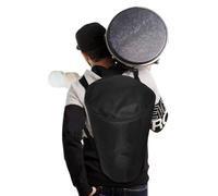 Generic Djembe Drum Carry Case Bag, Portatile Waterproof Black Cohrum African Bag Soft Gig Backpack Djembe Drum Case Borsa Spalla Impermeabile Portatile Spalla
