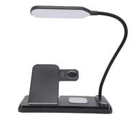 Generic Dock di Ricarica Wireless Multifunzionale Illuminazione Versatile Supporto per Telefono Veloce da 15 W per la Lettura di Materiale Composito ABS 5,51 X 8,39 X 9,84 Pollici