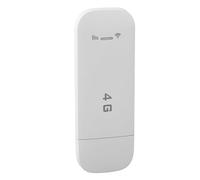 Generic DONGLE USB 4G LTE, Segnale Stabile su Hotspot Wifi Mobile USB con Slot per Schede SIM per Telefoni Cellulari (WHITE)