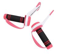 Generic Donne Manubri di Manubri Full Body Allenamento Braccio Muscolare Attrezzatura di Fitness per la Perdita di Peso Accogliente Tutti i Gruppi Blocco di Ferro ABS (Bianco rosa)