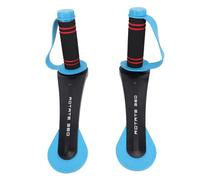 Generic Donne Manubri di Manubri Full Body Allenamento Braccio Muscolare Attrezzatura di Fitness per la Perdita di Peso Accogliente Tutti i Gruppi Blocco di Ferro ABS (cielo blu)