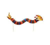 Generic Dragon Dance Paper Carta Fatta a Mano Drago Giocattolo Decorazione Foto Prop Drago di Carta Del Capodanno Cinese per La Celebrazione Del Festival, 1.5 milioni