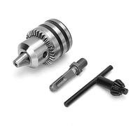 Generic Drill Tipo Tasto Chuck UNF, Drill Chuck Accuratezza Ad Alta Precisione -head con Adattatore a Gambo Quadrato per Trapano