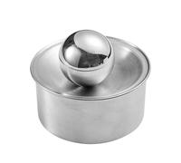 Generic Dumpling Wrapper Maker Pressa Dumpling Skin Manuale Strumento Ravioli Rotondo Inox Adatta per Chef Principianti Cucina E Preparazione di Emp, Diametro 10 Cm