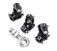 Generic Durevole Albero dello Sterzo con Giunto a U e Set di Cuscinetti di Supporto per Applicazioni con Scatola dello Sterzo per Auto da 3/4 Pollici e 30 Scanalature