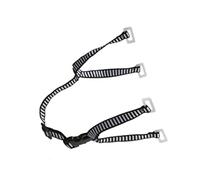 Generic Durevole Cinturino Sottogola per Elmetto Protettivo a Forma di Y con Blocchi di Colore Bianco, Caratterizzato Design Espandibile e Funzionamento Semplice per gli Appassionati del Fai Te,