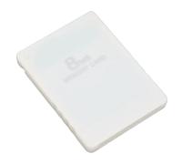 Generic Efficiente Scheda di Memoria da 8 MB per, Storage Esterno Plug and Play Ad Alta velocità per i Dati del Profilo di Gioco, Adatta a Tutte le Versioni (WHITE)