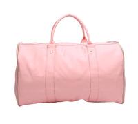 Generic Elegante Borsone Porta Abiti da Viaggio Spazioso Borsone in Pelle PU per Uomo e Donna 1 unità (PINK)
