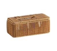 Generic Elegante E Versatile Scatola Porta Fazzoletti/porta Tovaglioli in Tessuto, Ideale Come Regalo, Decorazione per Il Piano di Lavoro, La Casa, La Scrivan, 25 cm x 12,5 cm x 10 cm