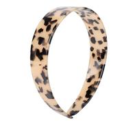 Generic Elegante Fascia per Capelli Regolabile, Comoda Fascia per Capelli Alla Moda per le Donne, Feste di Lavoro Nella Vita Quotidiana, Materiale Acetato (colore chiaro)