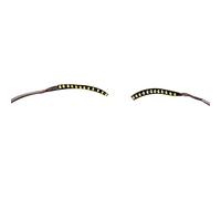 Generic Elegante Kit di Luci per Ciglia Finte a LED, Affidabile e Facile da Usare per Spettacoli di Eventi Nei Bar, CR2032 (YELLOW)