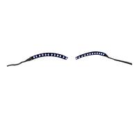 Generic Elegante Kit di Luci per Ciglia Finte a LED, Affidabile e Facile da Usare per Spettacoli di Eventi Nei Bar, CR2032 (BLUE)