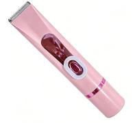 Generic Elettrico per le donne, trimmer bikini a doppia testa, rasatura indolore, ricarica di tipo C, batteria 400 mAh, delicato sulla pelle