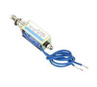 Generic Elettromagnete DC Pull 6V12V24V 5N Attrazione Magnetica per Attrezzature Industriali Macchine Alimentari e Tessili Installazione Semplice Corsa 10 Mm (24V)