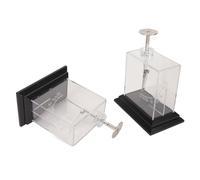 Generic Elettroscopio a Lamina Dimostratore di Fisica Ad Alta sensibilità per Esperimenti in Classe 11,4 X 15 X 7,4 Cm