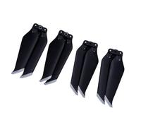 Generic Eliche Leggere per la Riduzione del Rumore del PC Compatibili con 2 PRO/ZOOM Comodo Design a Sgancio Rapido 2 Paia per Eliche di Ricambio per Droni (Set paia con bordo grigio)