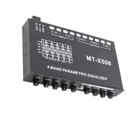 Generic Equalizzatore Stereo per Auto Crossover EQ Grafico Regolabile a 5 Bande per Driver di qualità Audio Premium Materiale in Ferro