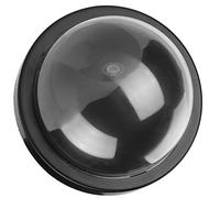 Generic Esca di Sicurezza a Cupola per Interni Ed Esterni con Telecamera Finta Fittizia con Luce a LED per Uso Commerciale Residenziale in Plastica Nera