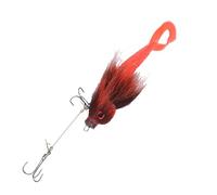 Generic Esca per la Pesca D', Esca per Ratti in Morbido Silicone con Movimenti Realistici, Perfetta per la Pesca in Acqua Salata, 1 unità (ORANGE)