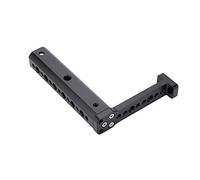 Generic Estensione Durevole Dell'impugnatura Superiore per Riprese Bilanciate con Stabilizzatore Ronin S con Fori per Viti da 1/4" e 3/8"