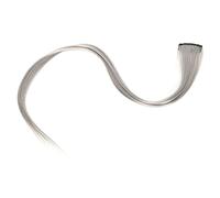 Generic "Estensioni dei Capelli Dai Colori Brillanti per Parrucchino Dritto Clamp/Holder 21,7 Pollici per Feste di Travestimento Cosplay per Uso quotidiano" (cenere di tè bianco)