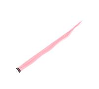 Generic Estensioni di Capelli Colorate, Clamp/Holder Nelle Estensioni dei Capelli di Clamp/Holder Ins Regolabili 55 Cm per Feste Ed Eventi (PINK #15)