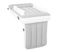 Generic Estensore Gonfiabile per Sedile Dell'aereo Materasso Ad Aria Pieghevole Premium per Bambini Comodo Riposo Sui Voli Perfetto per Viaggi su Strada Materiale Floccante in PVC (GRAY)