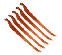 Generic Evidenzia il Set di Clamp/Holder per Parrucchino, Clamp/Holder per Extension Colorate per Uso Pratico Indossare Ogni Giorno (ORANGE)