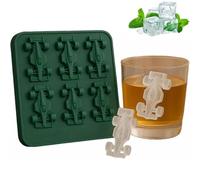Generic F1 stampo for ghiaccio, stampo for ghiaccio for auto da gare formula, vassoio for cubetti di ghiaccio a forma di razza 3D a 6 cavità